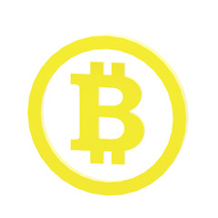 Bitcoin 3D Illustration Cryptocurrency Icon PNG Transparent