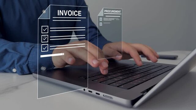 Includes contracts, purchase orders, bids,compliance records, helping organizations track costs.B2B purchase management.Procurement workflow documentation and efficiency in acquiring services. 