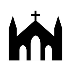 Icon of Church vector image