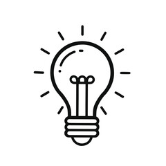 light bulb vector illustration