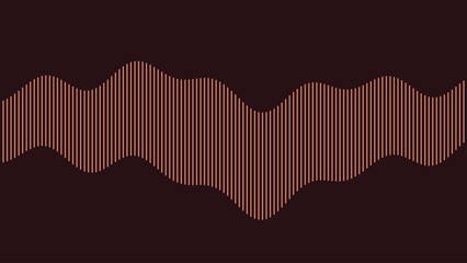 Abstract geometric pattern with vertical lines on a dark background