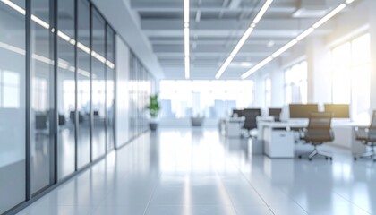 ソフトフォーカス　ぼやけたオフィスの背景画像