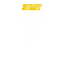 sticky note washi tape pastel color back to school 3D	