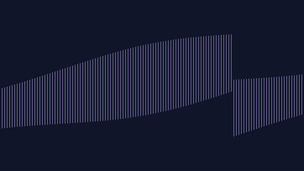 Modern abstract background featuring vertical lines on dark blue backdrop