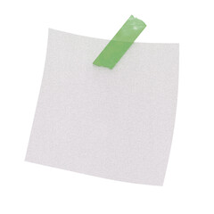 sticky note washi tape pastel color back to school 3D	