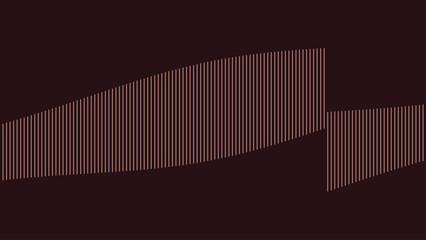 Abstract Minimalist Background With Vertical Lines And Dark Brown Space