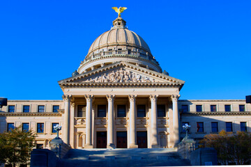 The State Capitol building at Jackson MS . 09.23.25