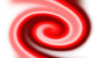 Red and White  spiral swirl abstract texture for creative wallpaper and graphic design On  transparent background