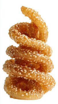 sweet zalabia fried dough soaked in honey