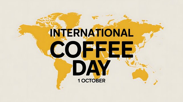 International coffee day celebrated worldwide on october 1st