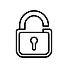 lock icon vector illustration