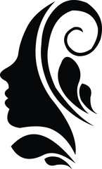 woman, face, silhouette, female, girl, portrait, profile, 