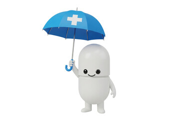 Guardian Pill: Health and Medical Protection Concept