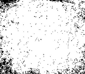 Abstract grunge black and white scratch marks in detailed vector illustration design placed on a background.
