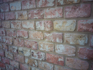 brick wall background close up	

