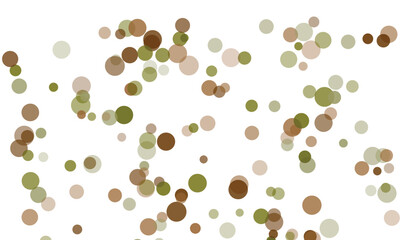 Abstract overlapping circles creating a modern and minimalist composition design