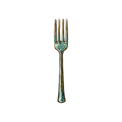 fork hand drawn illustration