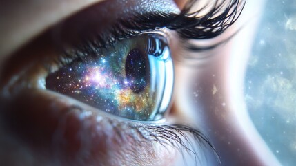 Cosmic eye gaze