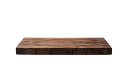 A beautifully crafted wooden serving platter made from rich. dark wood. its smooth surface and natural grain. perfect for serving appetizers or displaying decorative items