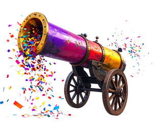 Orange and Pink Foil Confetti Stars