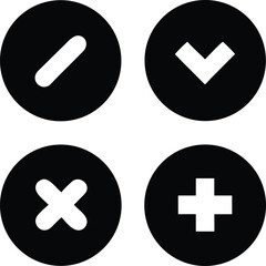 Obraz premium ---modern-vector-icons-in-vibrant-circle-buttons- (2) copy.eps