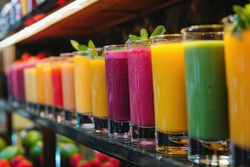smoothie, cocktail, non-alcoholic beverage