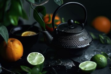 Tea (black, green, herbal, fruit), non-alcoholic beverage