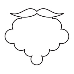 Christmas outline icons. Holiday symbol. Line Xmas icons collection. 