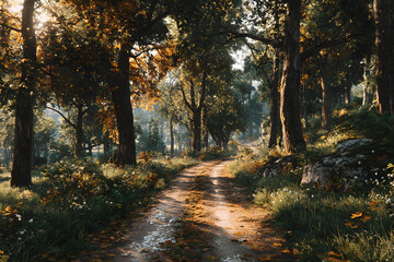 Obraz premium Backgrounds outdoors autumn nature.