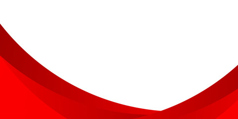 Red stylish wave background for business. Vector Illustration