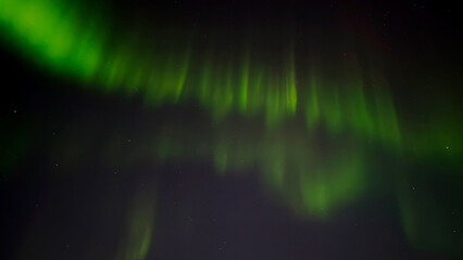 Northern lights, a celestial spectacle in northern Norway beyond the Arctic Circle