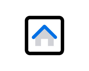 Obraz premium Home icon vector And Home Vector Free SVG Download