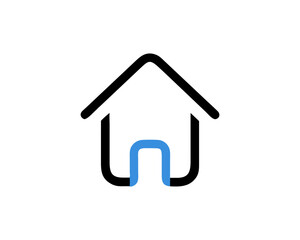 Fototapeta premium Home icon vector And Home Vector Free SVG Download