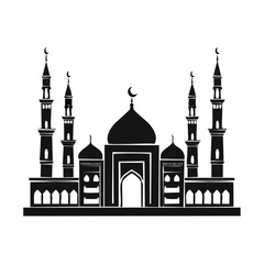 Islamic Mosque Silhouette
