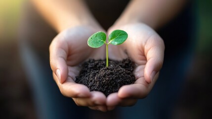 Hands holding a small plant (2)