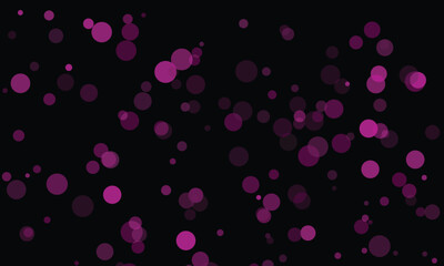 Abstract Purple Pink Bokeh Circles on Background magenta