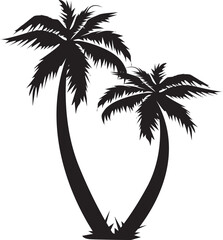 palm tree silhouette