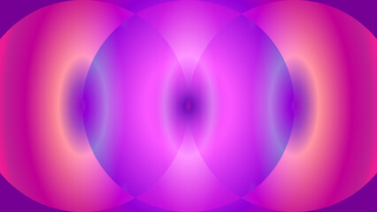 Vivid Magenta and Purple Gradient Symmetrical Background - Abstract Eye Design
