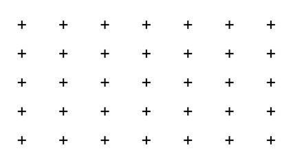 Film tracking markers grid for motion capture isolated on transparent background
