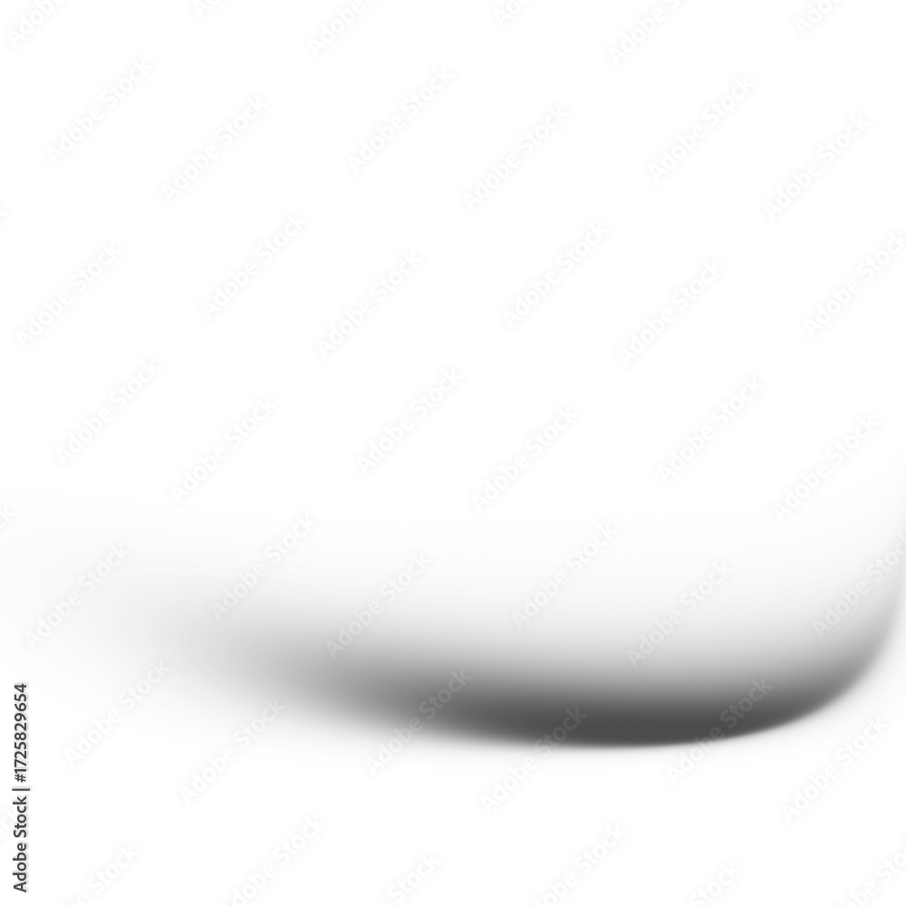 Aufkleber black gradient shadow effect isolated on transparent background for overlay