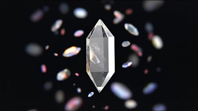 Crystal gem centerpiece