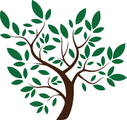 tree with leaves