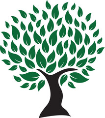 tree with green leaves