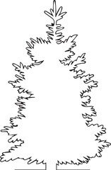 vector christmas tree