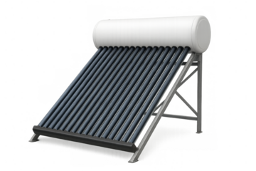 Solar water heater using renewable clean energy technology