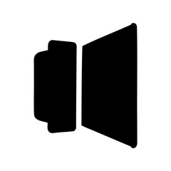 Iconic Speaker Symbol Representing Audio Volume and Sound Level Adjustment