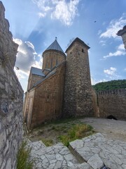 ananuri fortress in georgia by Tbilisi