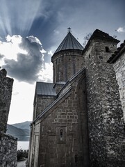 ananuri fortress in georgia by Tbilisi