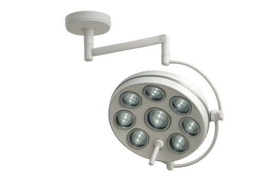 Surgical lamp operating light medical equipment transparent background