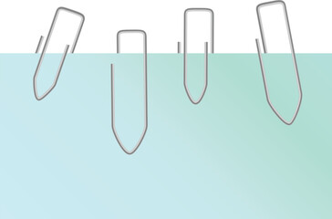 note paper with push pin